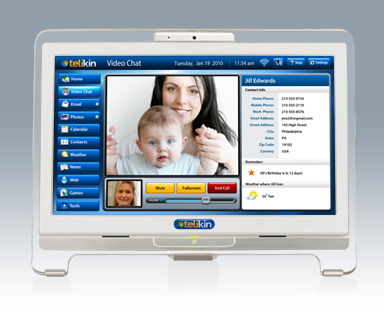 Telikin VidChat Screen