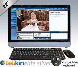 Elite Silver model of Telikin Computer
